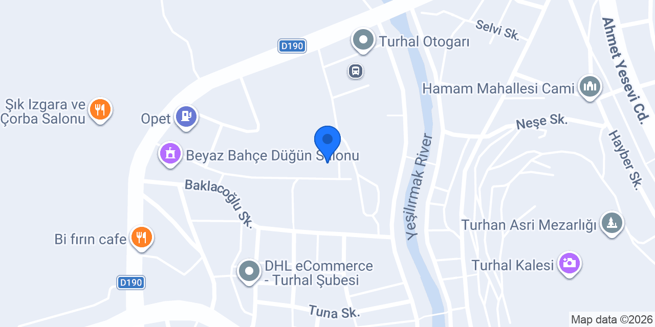 TOKÇİM konumu
