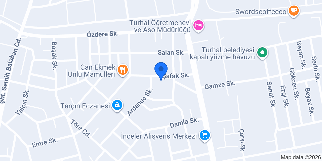 ÇALIŞKAN KIRTASİYE konumu