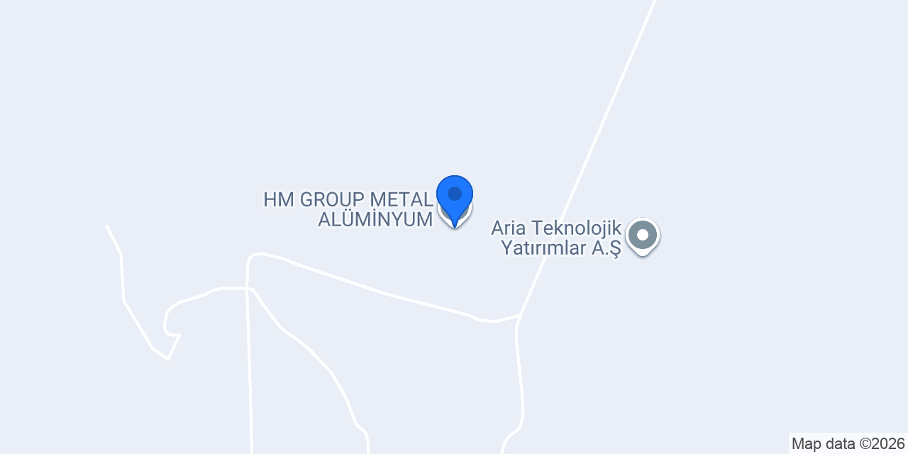 HM GROUP METAL ALÜMİNYUM konumu