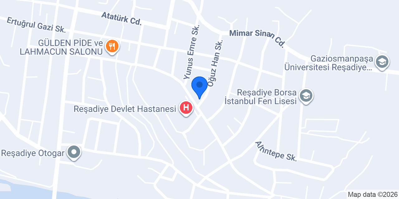 Hanımeli pizza cafe konumu