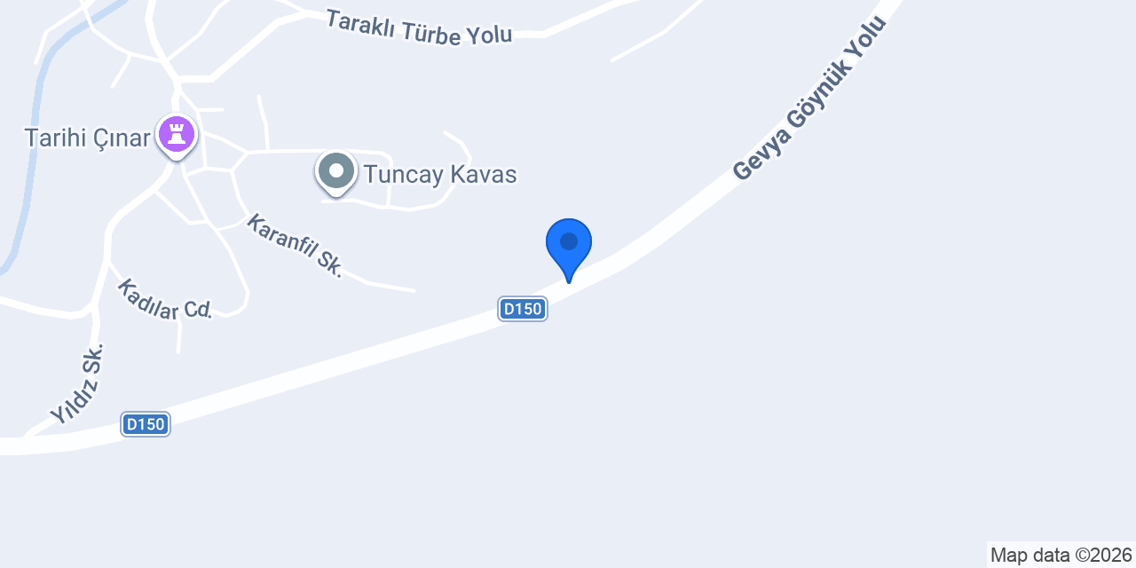 Lastiğim - Erk Ticaret konumu