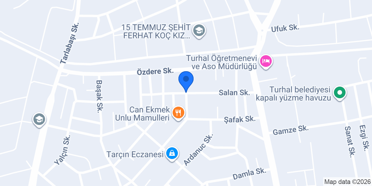 İlden's Burger & Waffle Turhal konumu
