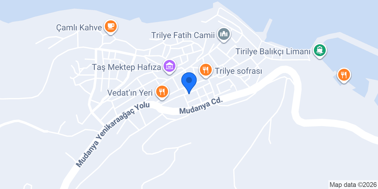 Tirilye Taş baskı Yağhane konumu