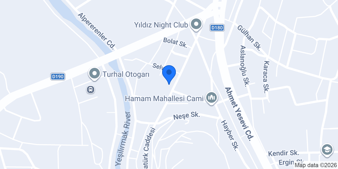 ODA KAPISI TURHAL konumu