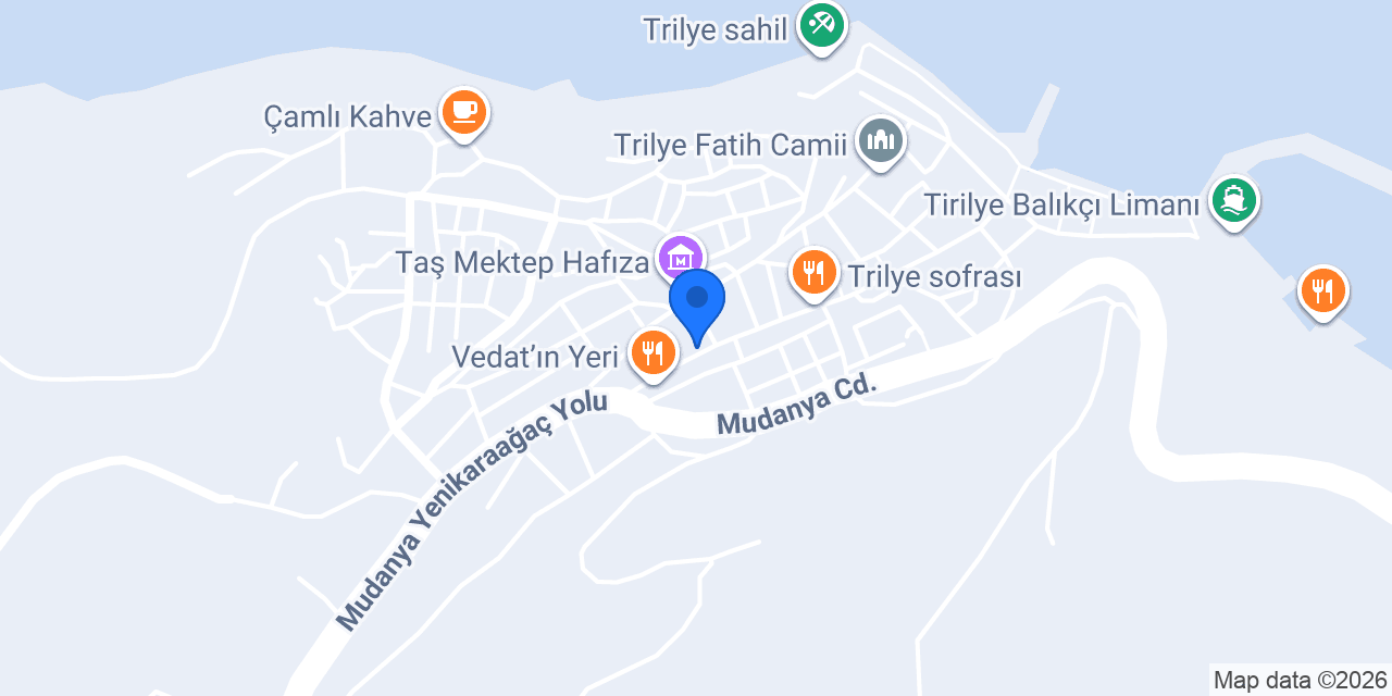 Tarihi Trilye Kahvecisi konumu