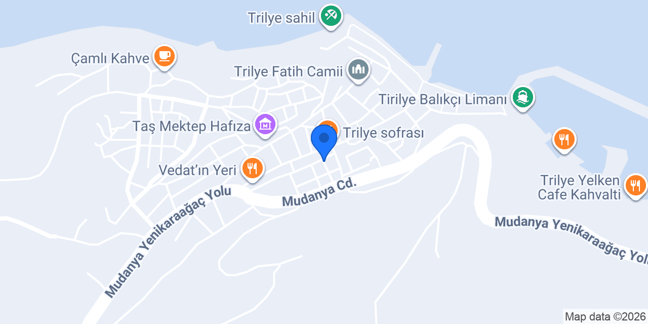 Tirilye KALAMYA OTEL konumu