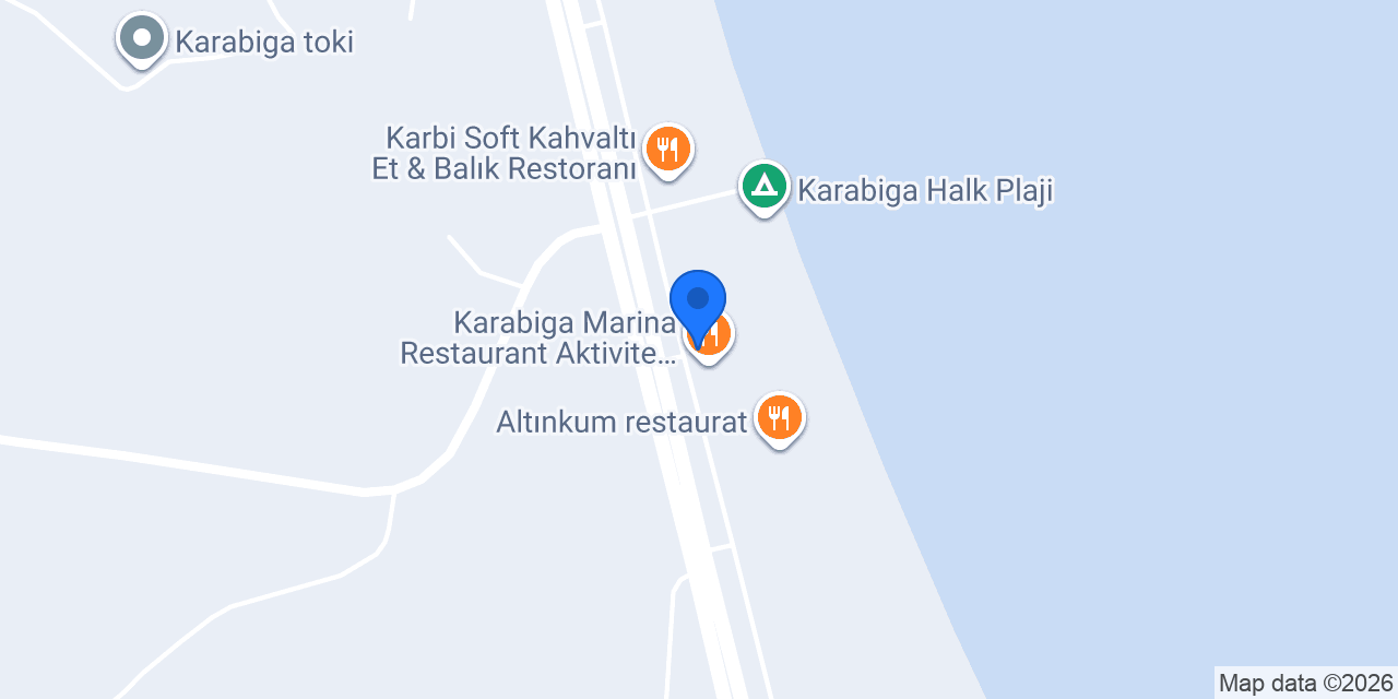 Kumsal Restaurant Karabiga konumu
