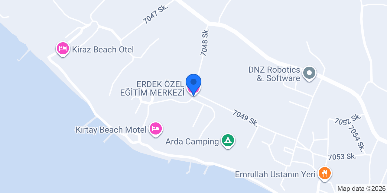 ERDEK ÖZEL EĞİTİM MERKEZİ konumu