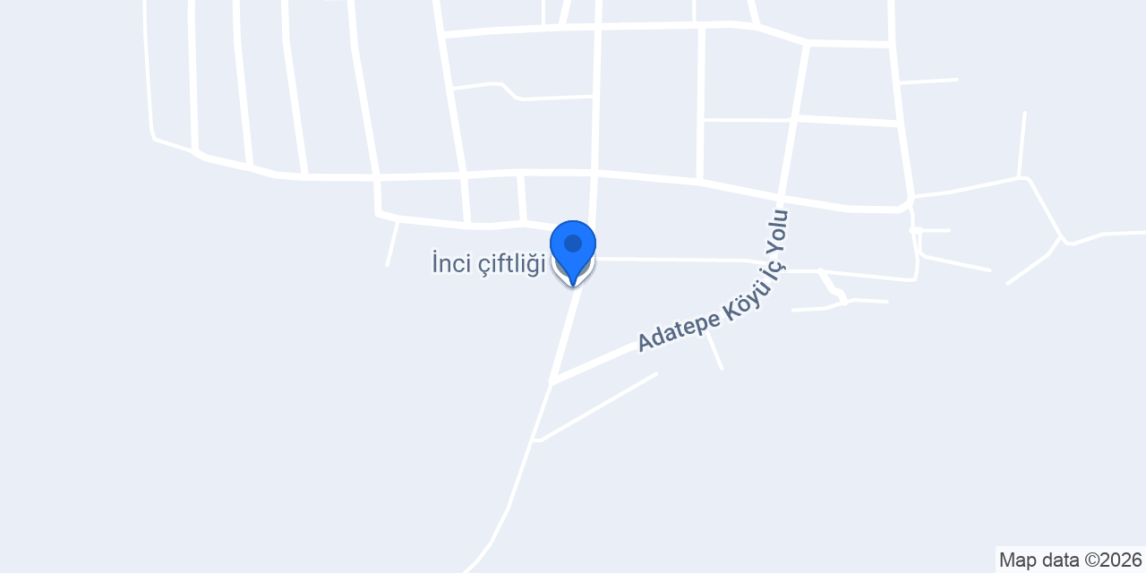 İnci çiftliği konumu