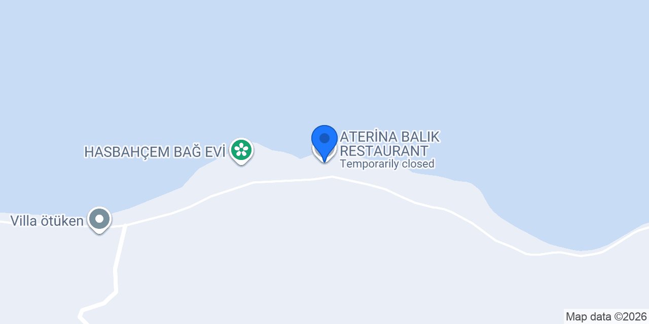 ATERİNA BALIK RESTAURANT konumu