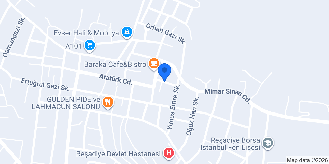 Mazi Cafe & Bistro konumu