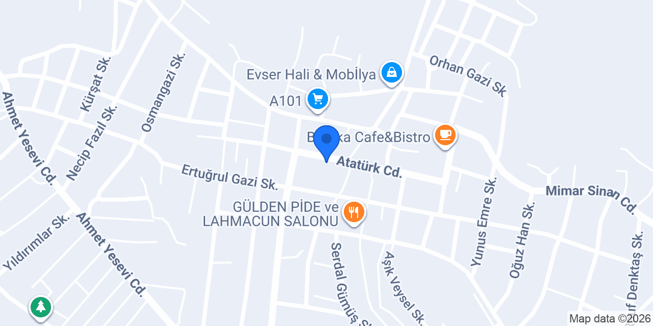 Bice Veteriner Kliniği konumu