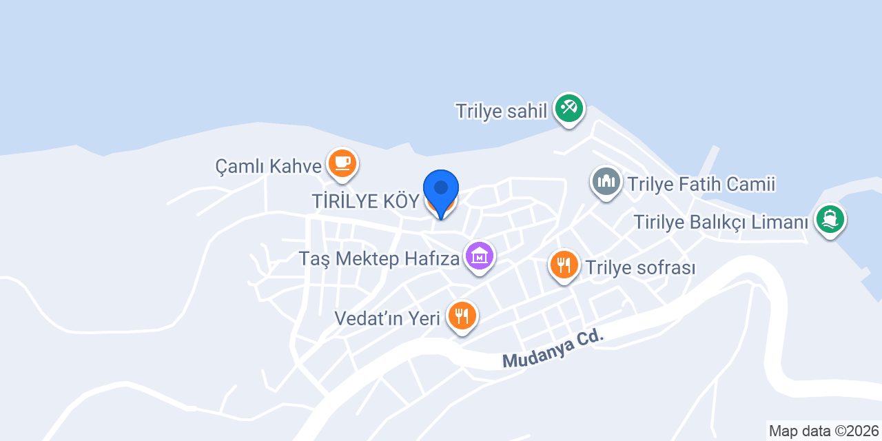 TİRİLYE KÖY konumu