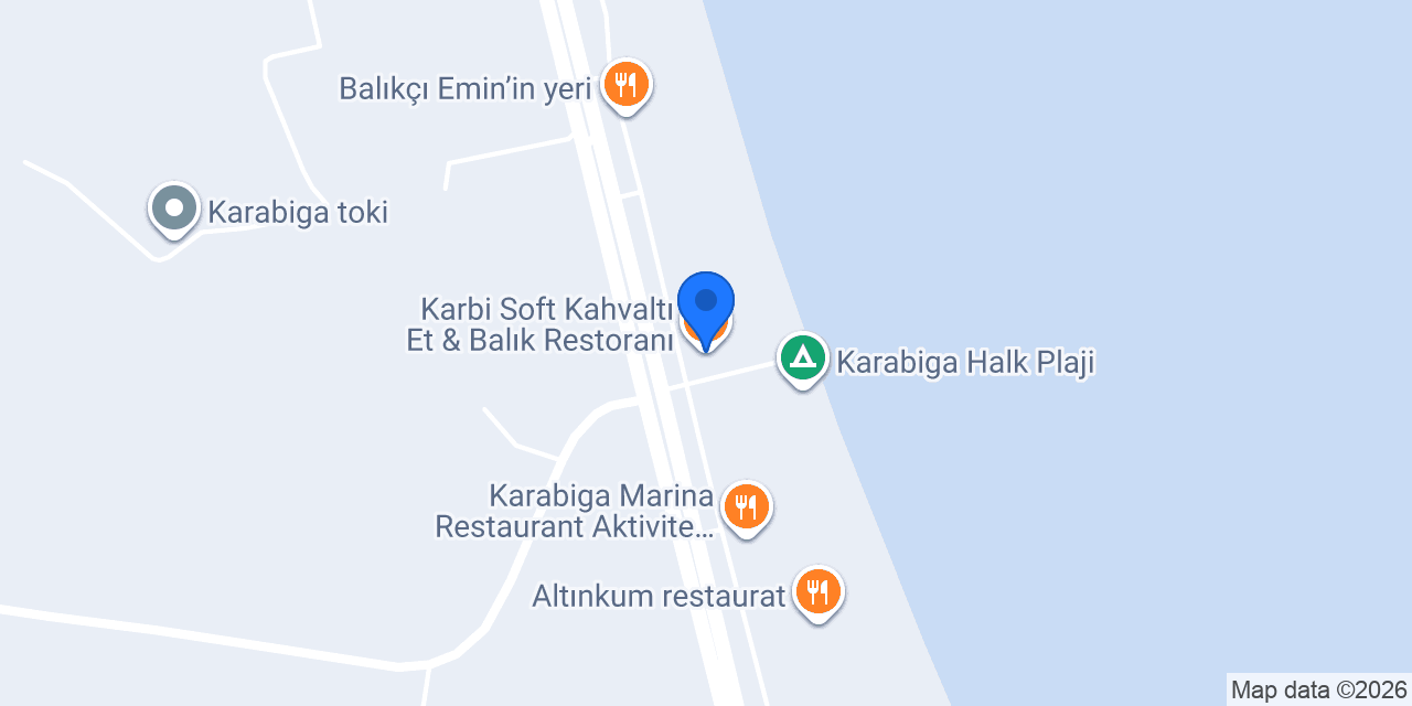 Karbi Soft Kahvaltı Et & Balık Restoranı konumu