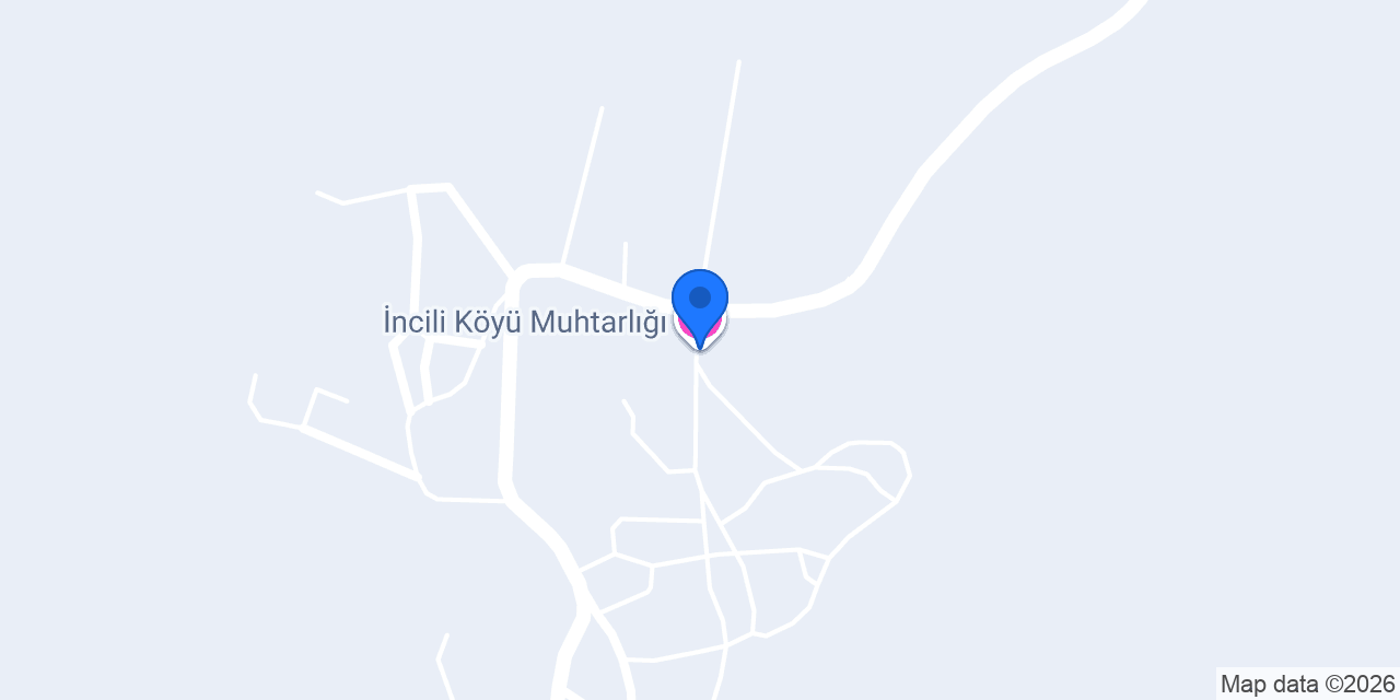 İncili Köyü Muhtarlığı konumu