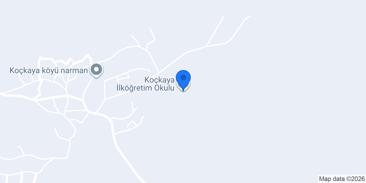 Koçkaya İlköğretim Okulu konumu