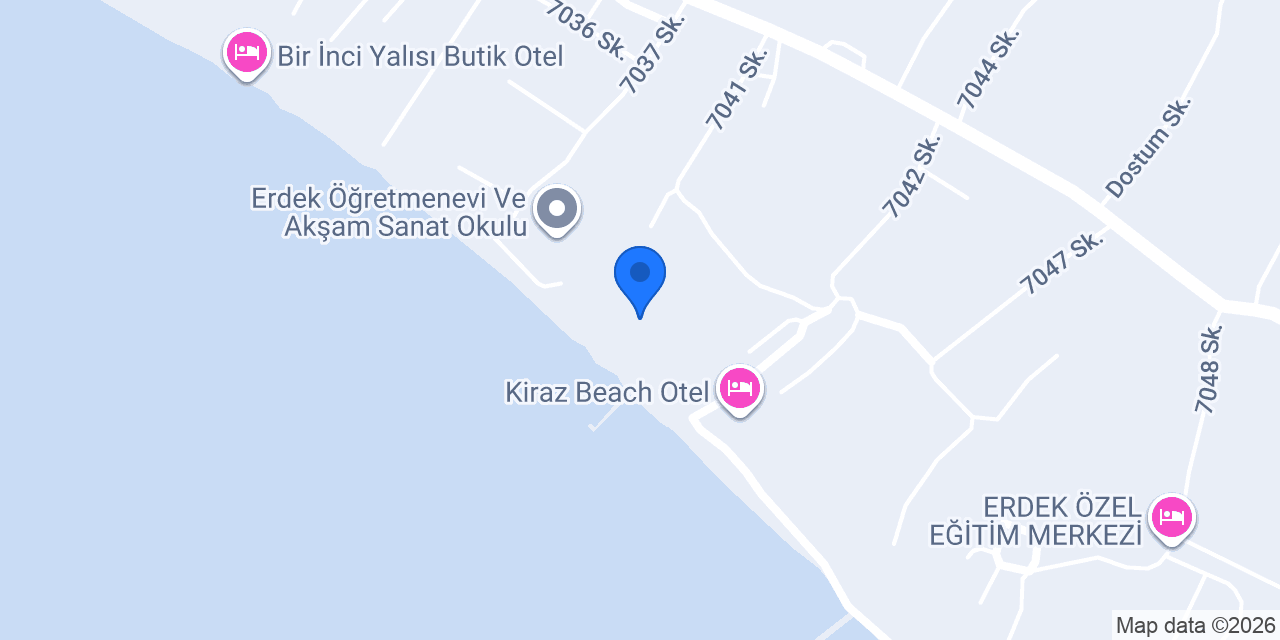 Gün Batımı Tatil Köyü Erdek konumu