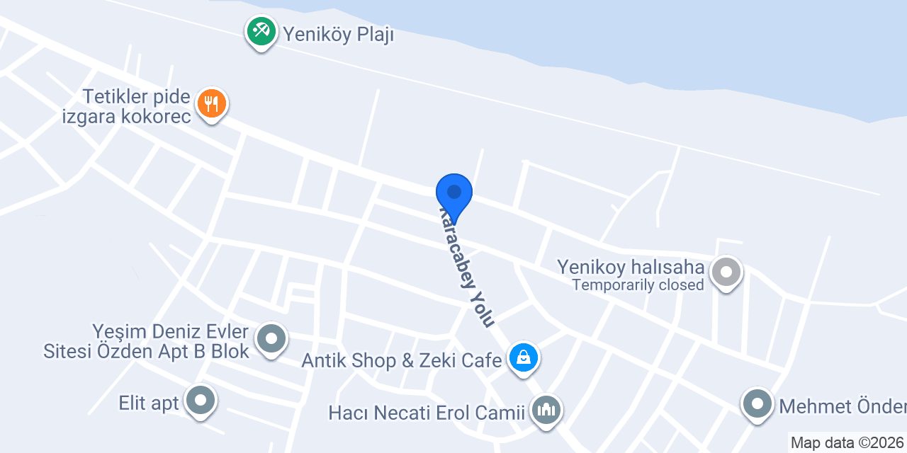 Özbey Ticaret konumu