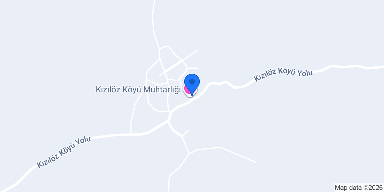 Kızılöz Köyü Muhtarlığı konumu