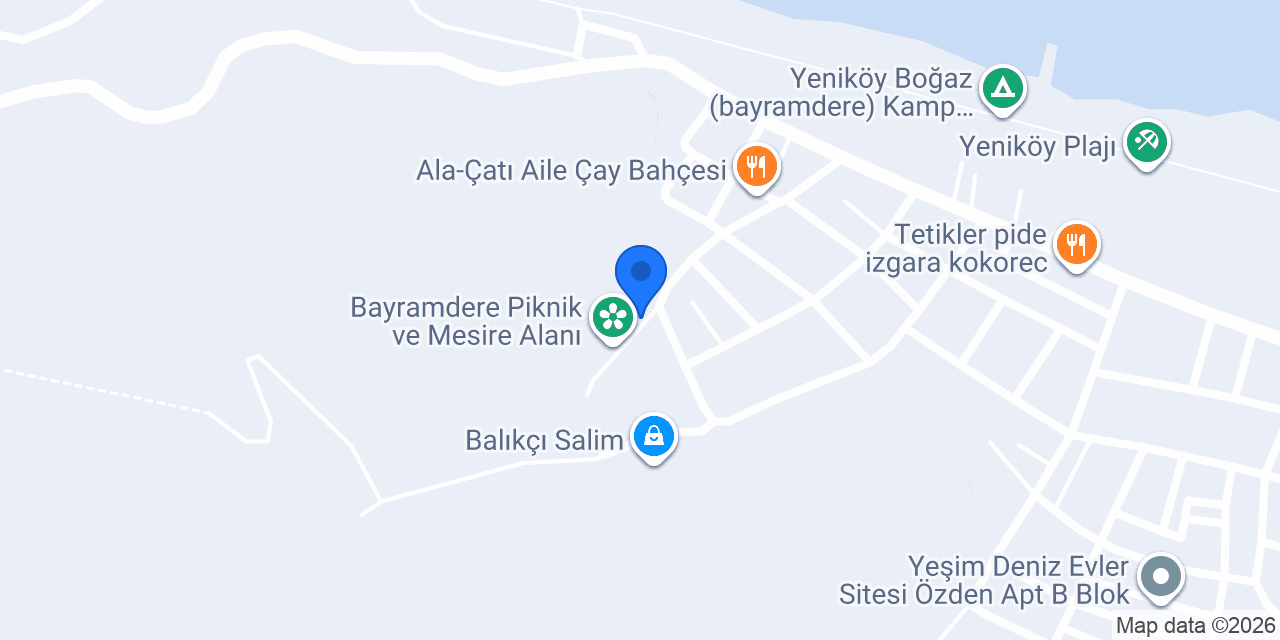 Yeniköy Piknik Et Mangal konumu