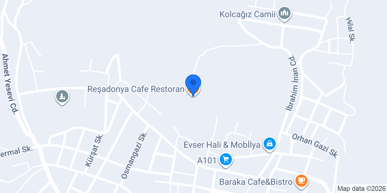 Reşadonya Cafe Restoran konumu