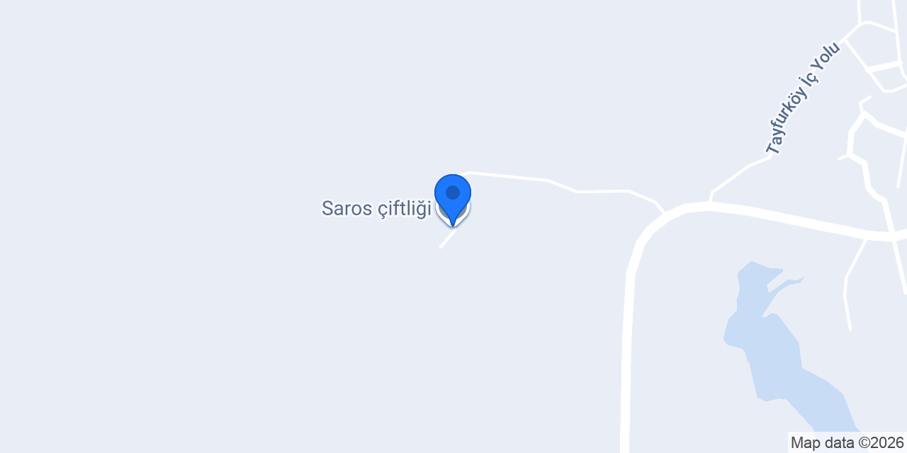 Saros çiftliği konumu