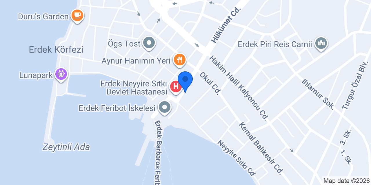 FUNDA ECZANESİ konumu