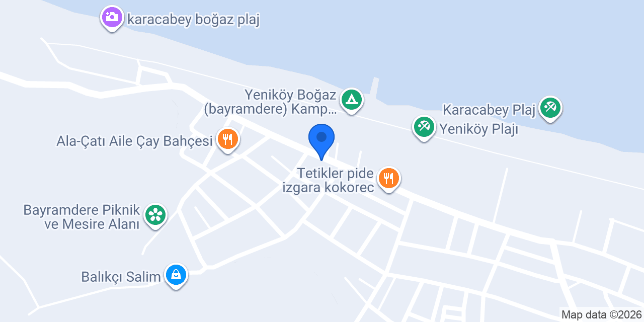 Karadeniz Pide İsmail Chef konumu