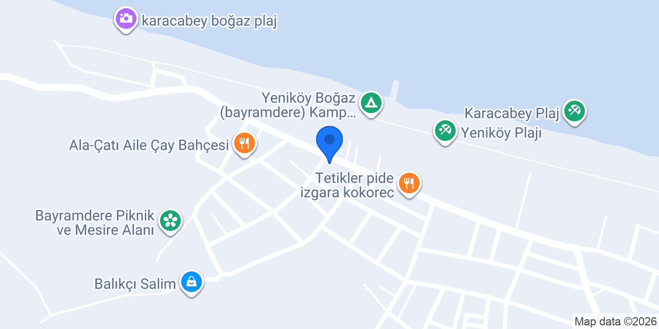 Derinoğlu Et Market konumu