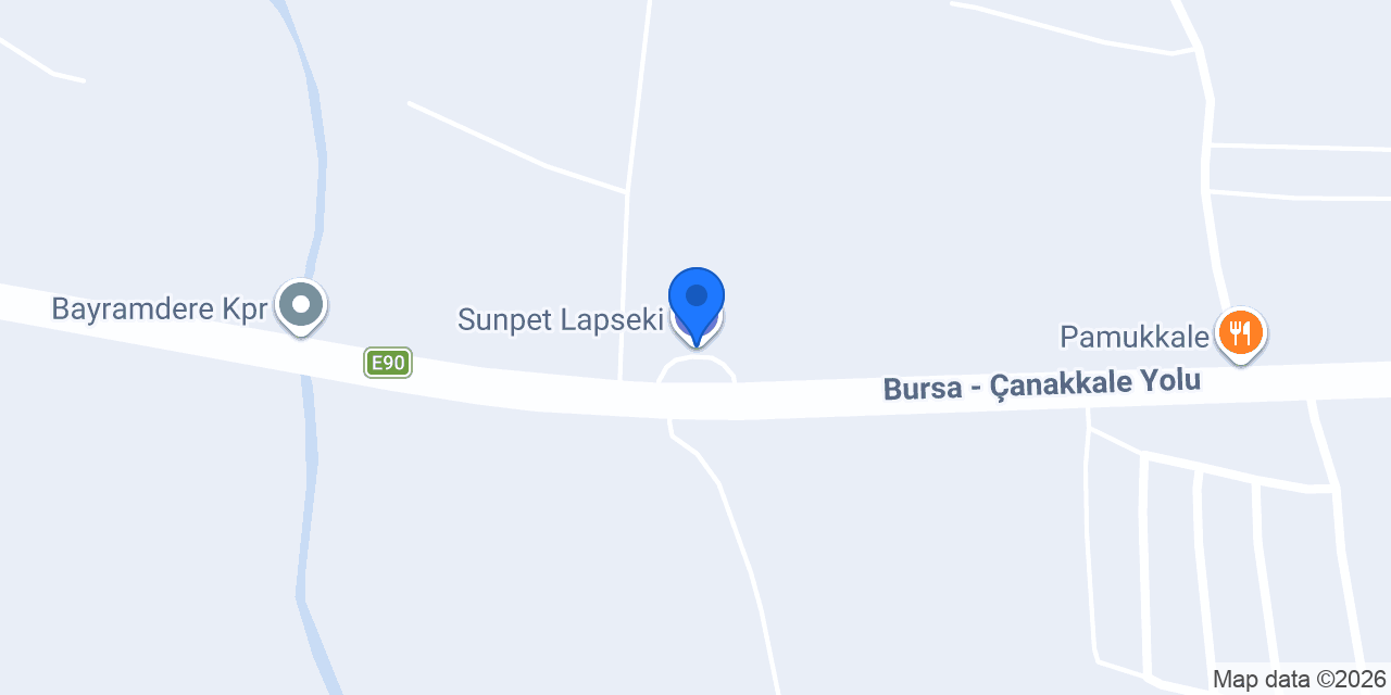 Sunpet Lapseki konumu