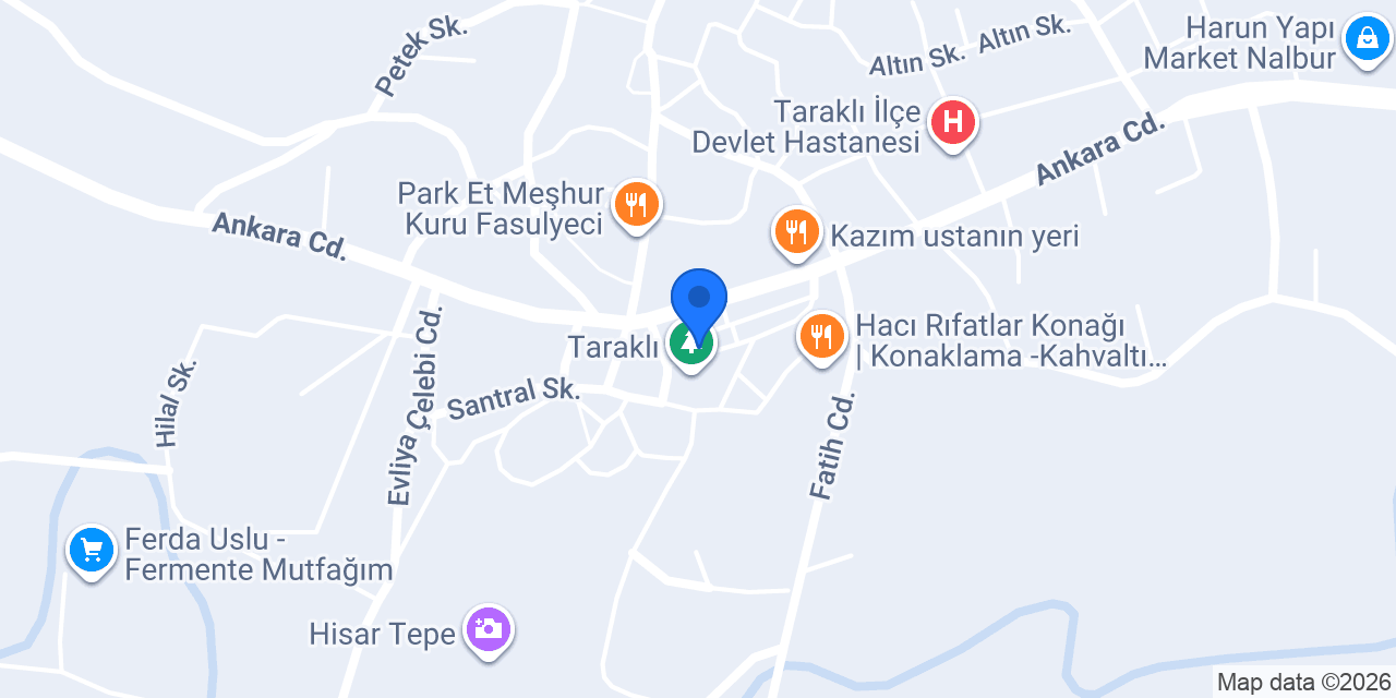 Sever İnşaat Gayrimenkul konumu