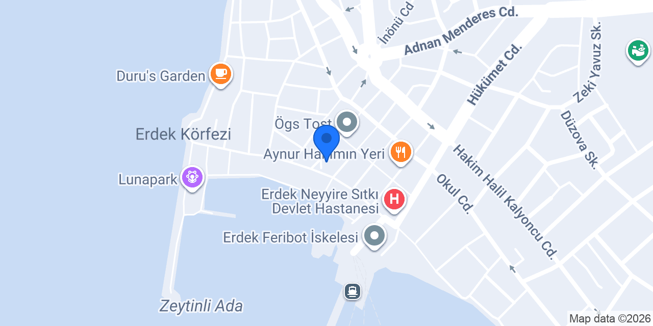 Kaybedenler Kulübü - Erdek konumu