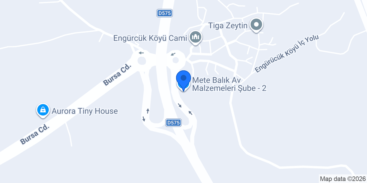 Mete Balık Av Malzemeleri Şube - 2 konumu