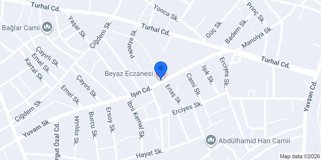 Beyaz Eczanesi konumu
