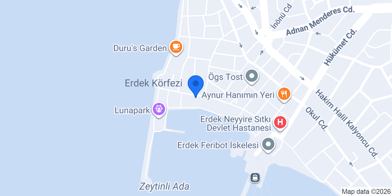 Midye limon erdek konumu