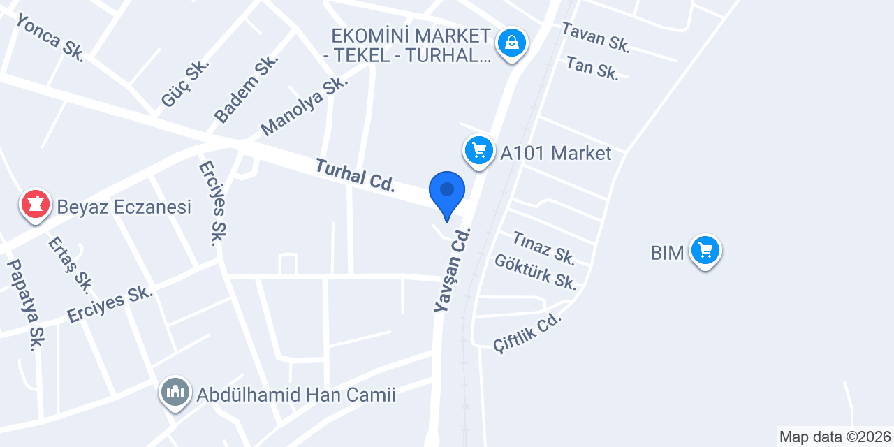 PASHA ERKEK PANSİYONU konumu