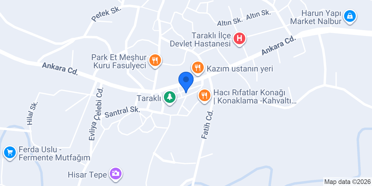 Bursalı Ticaret konumu