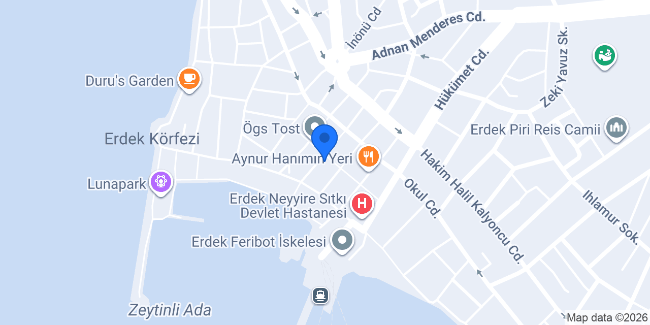Casa Tua Otel Erdek konumu