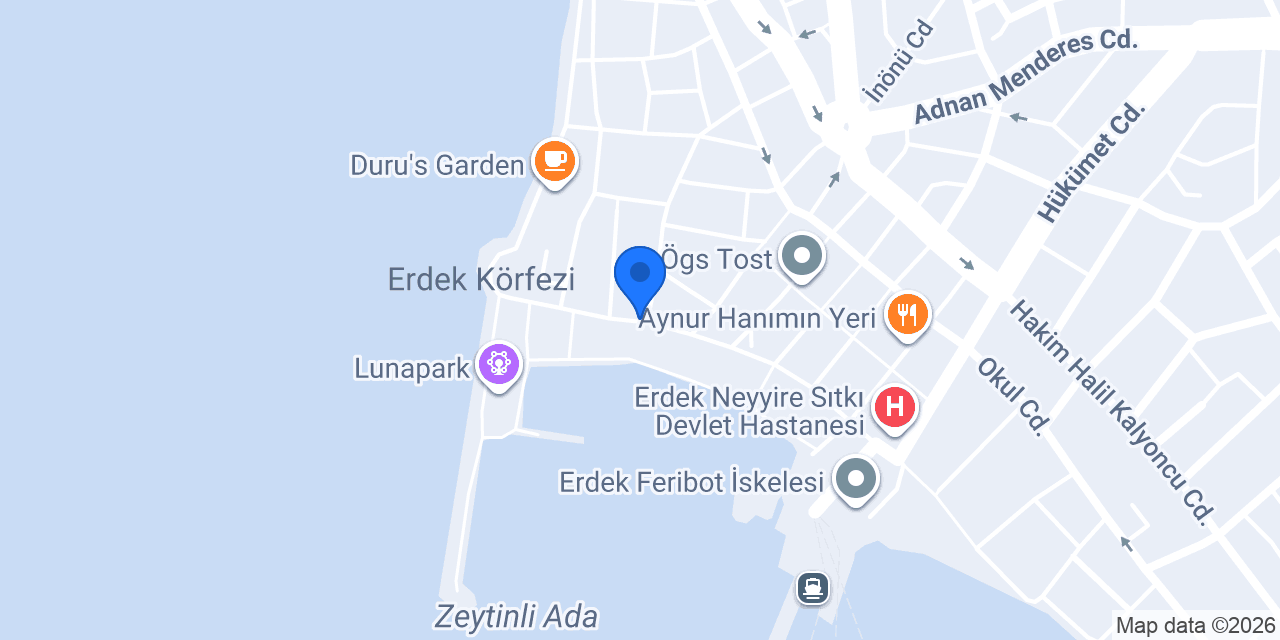 Domino's Pizza Erdek konumu