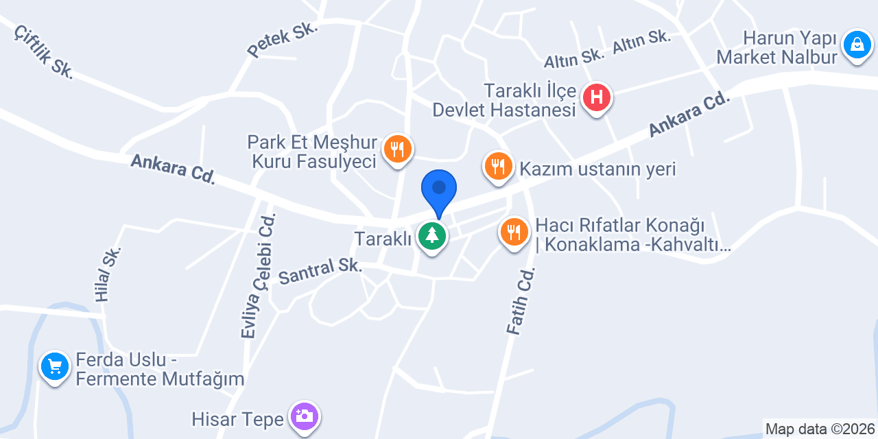 Pamuk lokantası konumu