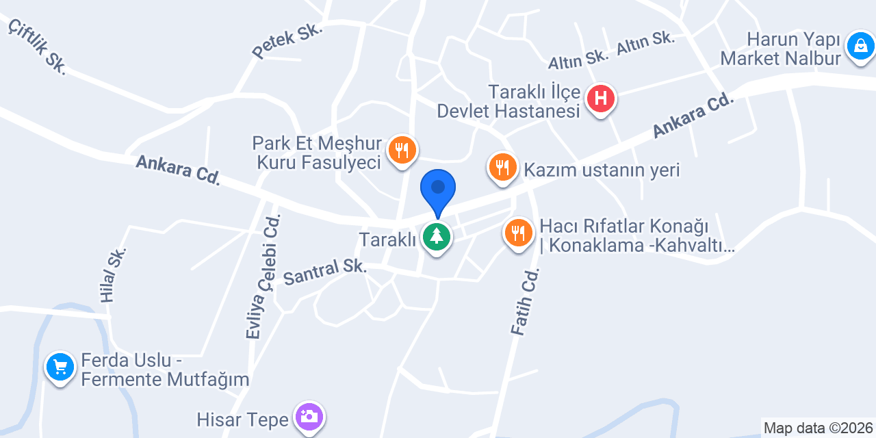Yazici Emlak konumu