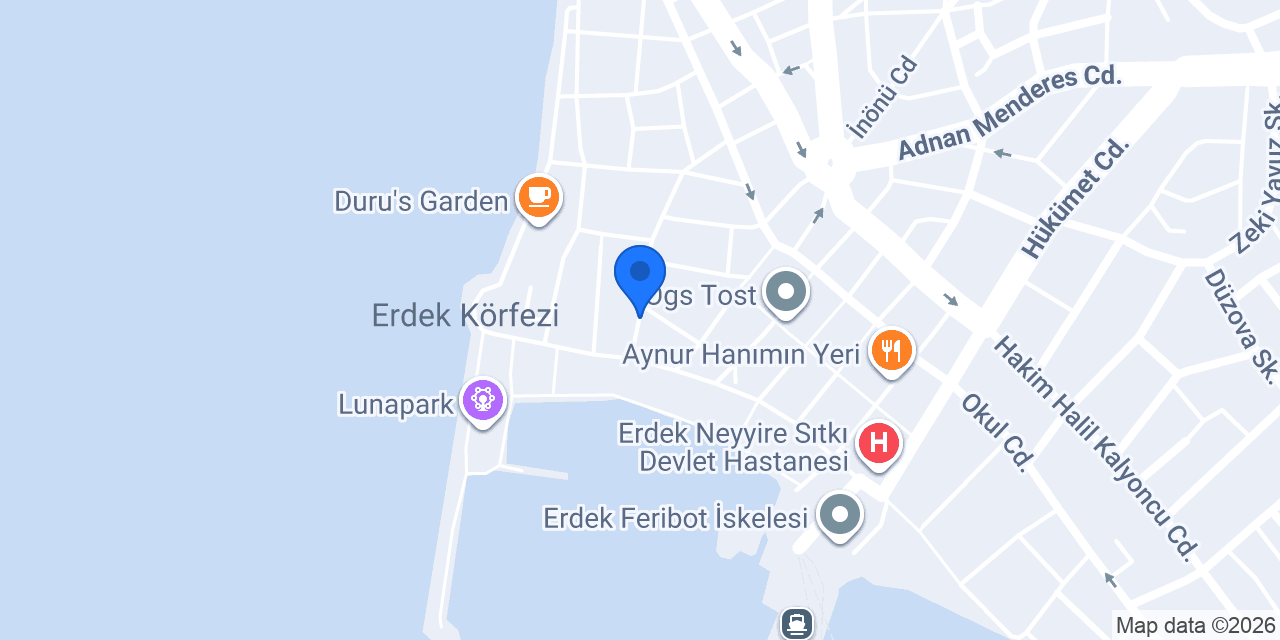 Erdek Hayır Lokmacısı konumu
