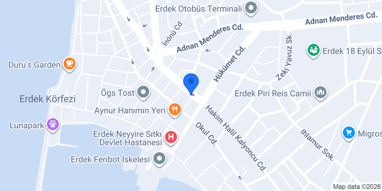 CADDE SİMİT SARAYI konumu