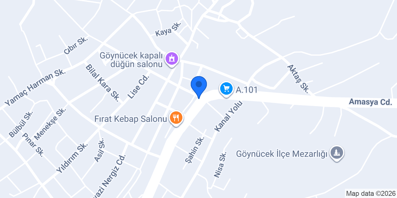 Sebil Veteriner Kliniği konumu