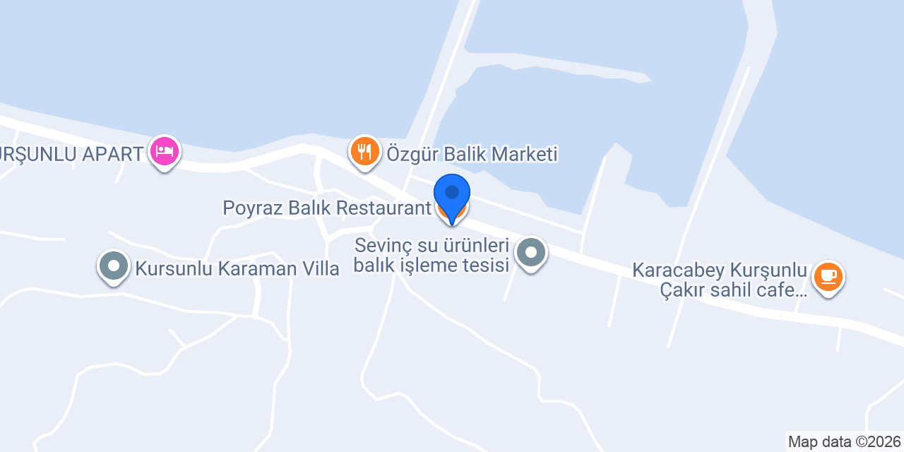Poyraz Balık Restaurant konumu