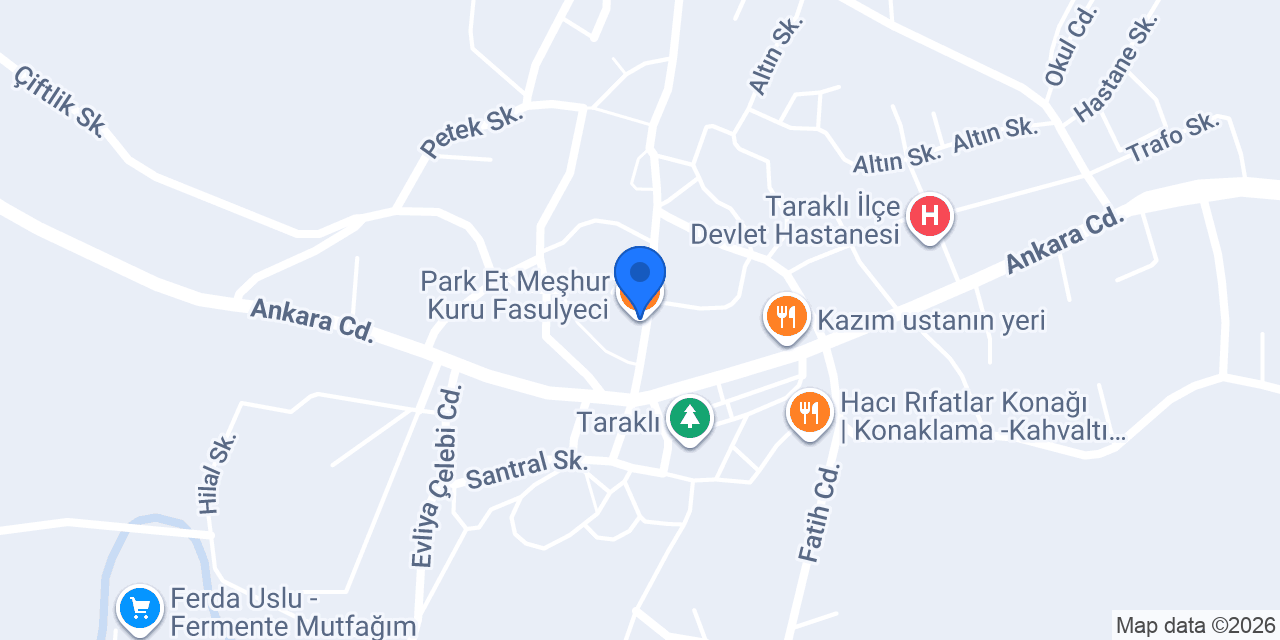 Park Et Meşhur Kuru Fasulyeci konumu