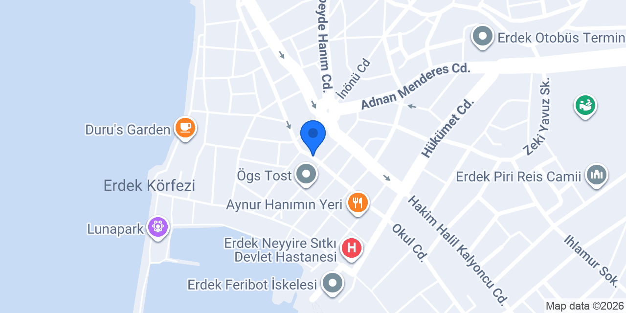 Gögüş Avukatlık Bürosu konumu