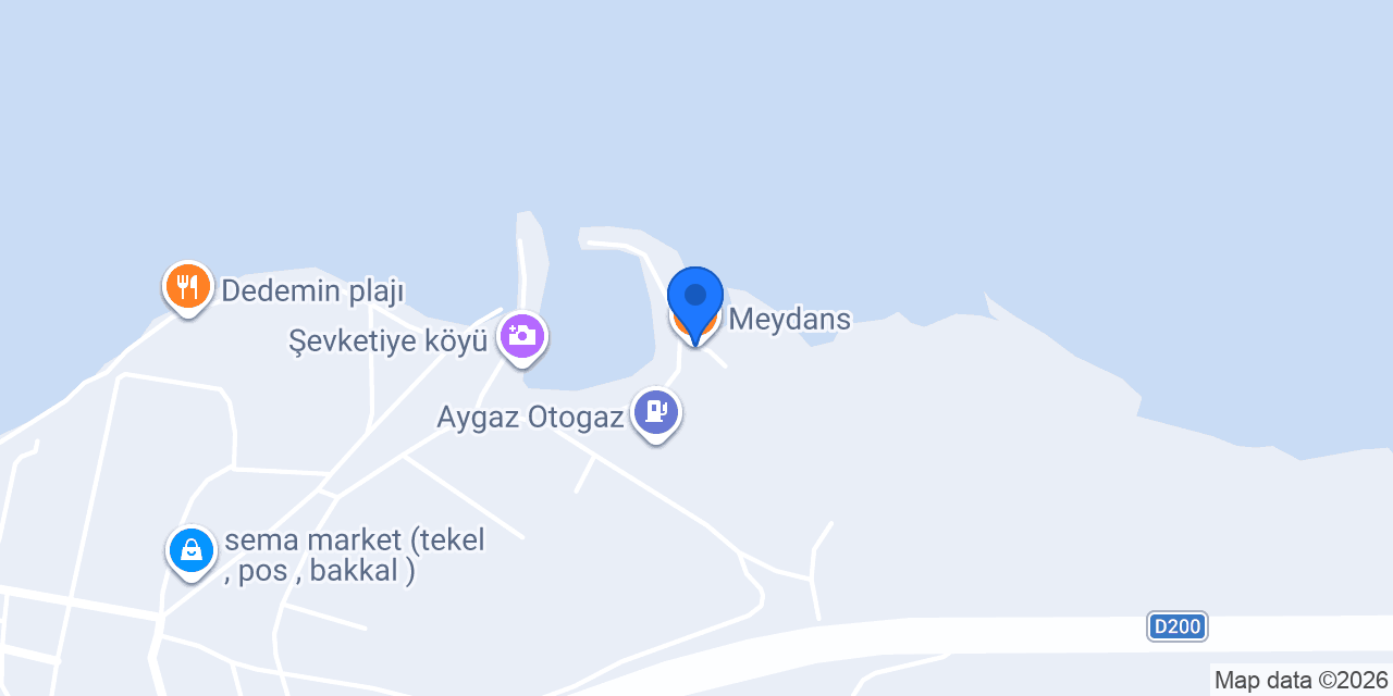 Meydans konumu