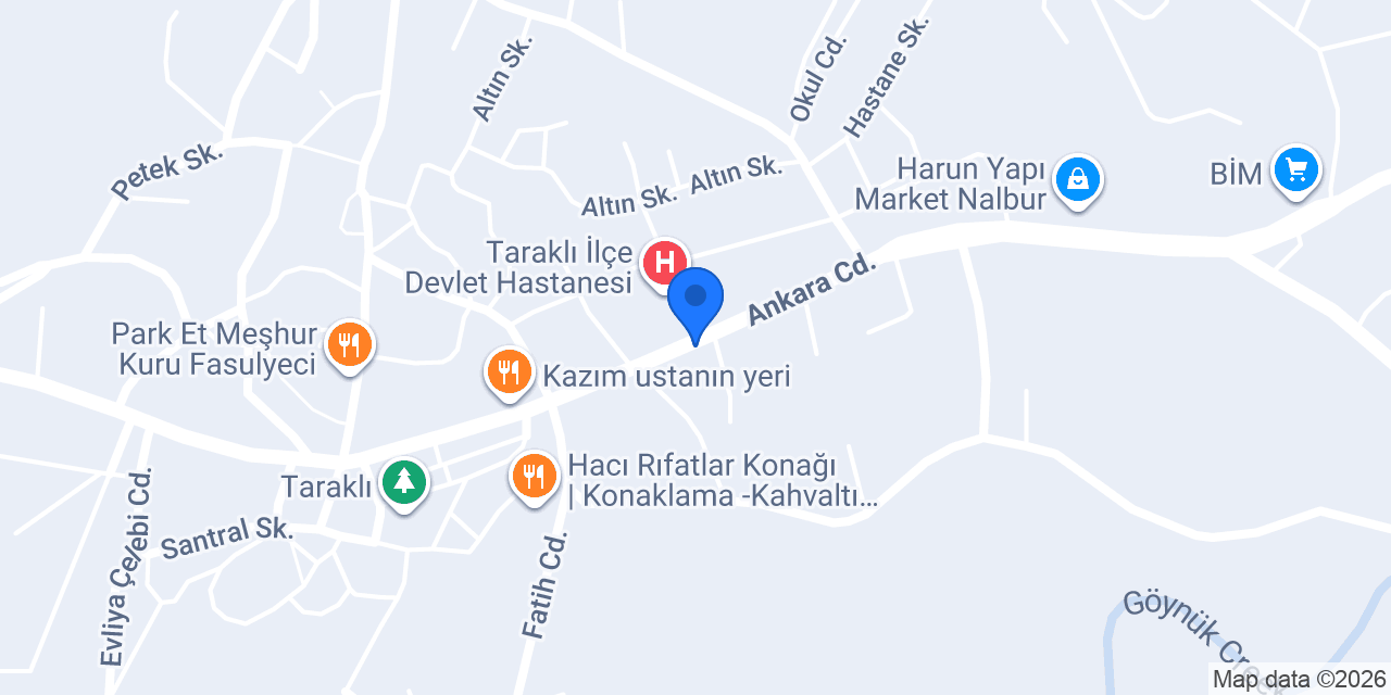 Taraklı Eczanesi konumu