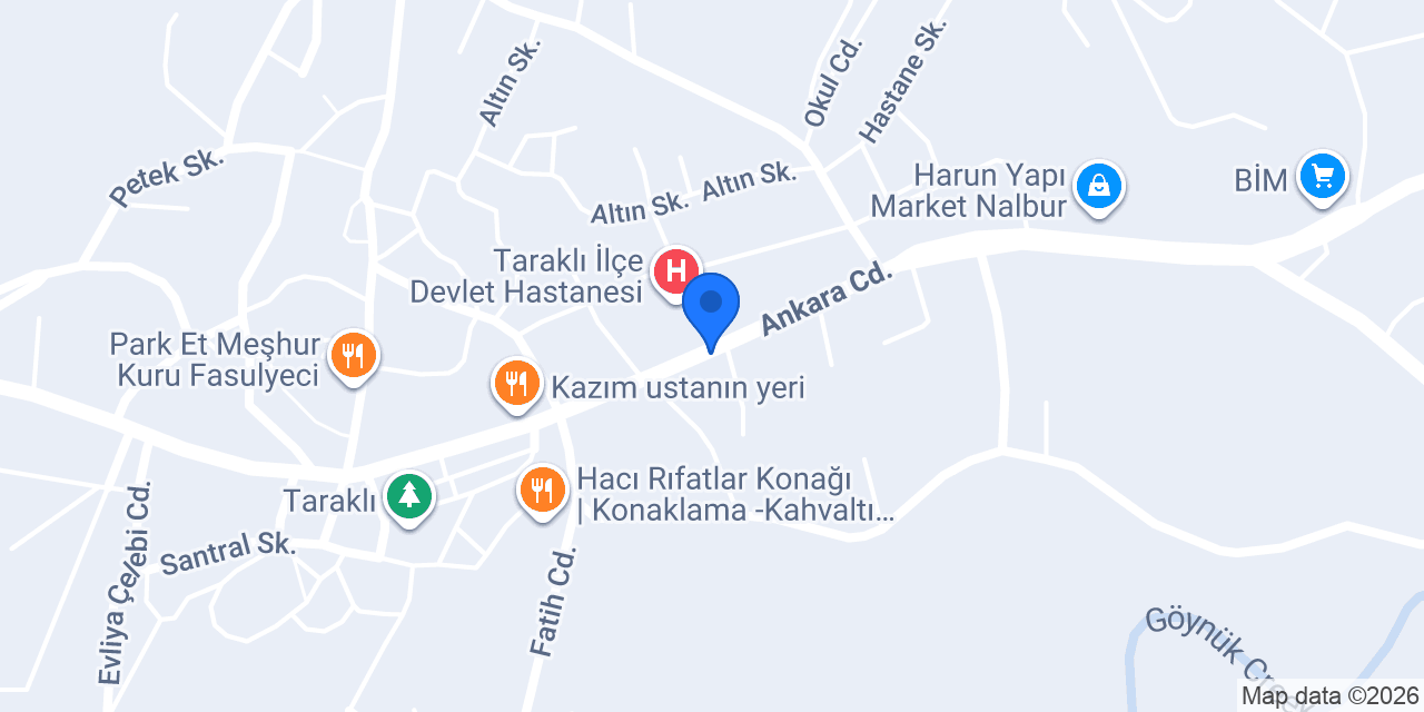 Yılmaz Traktör konumu